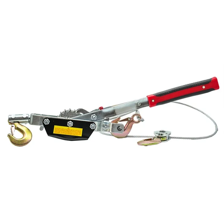 5T käsivetäjä, jossa yksivaihteinen kolme koukkua